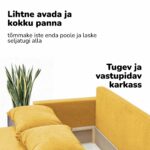 KAHEKOHALINE LAHTIKÄIV DIIVAN LAUAKESE JA TUMBADEGA COMBO - pilt 7