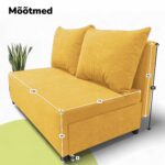 KAHEKOHALINE LAHTIKÄIV DIIVAN PANIPAIGAGA MINI - pilt 3