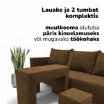KAHEKOHALINE LAHTIKÄIV DIIVAN LAUAKESE JA TUMBADEGA X COMBO - pilt 3