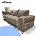 KAHEKOHALINE LAHTIKÄIV DIIVAN LAUAKESE JA TUMBADEGA X COMBO - pilt 11