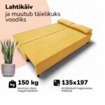 KAHEKOHALINE LAHTIKÄIV DIIVANVOODI X LIGHT - pilt 4