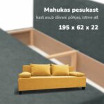 KAHEKOHALINE LAHTIKÄIV DIIVANVOODI X LIGHT - pilt 5