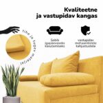 KAHEKOHALINE LAHTIKÄIV DIIVANVOODI X LIGHT - pilt 7